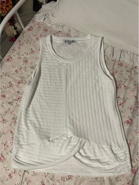 Wilde Ribbed Asymmetrical Tank Top